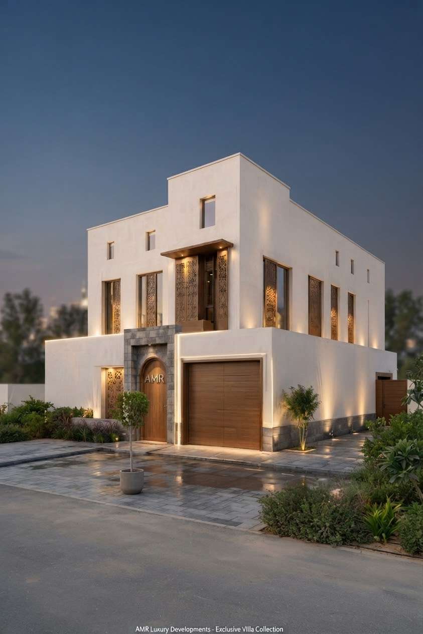 أحمد مرزوق الردادي - تصميم وإشراف هندسي على فيلا سكنية فاخرة